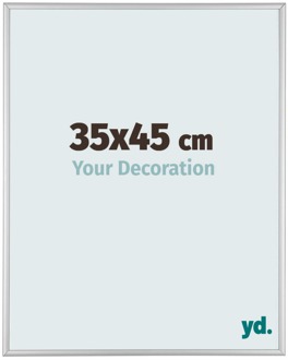 Fotolijst 35x45 cm - Zilver Mat - Aluminium - Kent