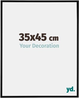 Fotolijst 35x45 cm - Zwart Mat - Aluminium - Austin