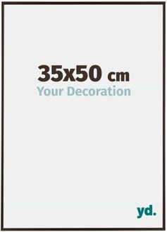 Fotolijst 35x50 cm - Antraciet - Kunststof - Evry
