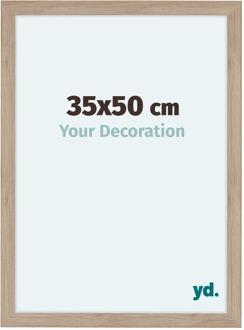 Fotolijst 35x50 cm - Eiken Licht - MDF - Como