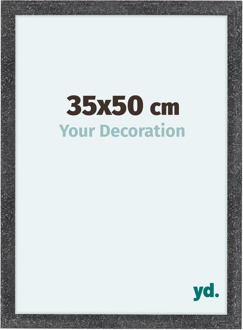 Fotolijst 35x50 cm - Grijs Geveegd - MDF - Como