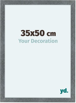 Fotolijst 35x50 cm - IJzer Geveegd - MDF - Como