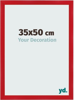 Fotolijst 35x50 cm - Rood - MDF - Pisa