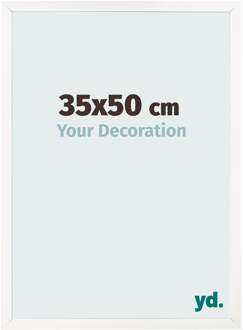 Fotolijst 35x50 cm - Wit Hoogglans - MDF - Bologna
