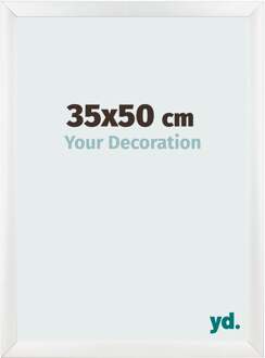 Fotolijst 35x50 cm - Wit Hoogglans - MDF - Pisa