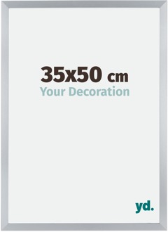 Fotolijst 35x50 cm - Zilver Glans - MDF - Catania
