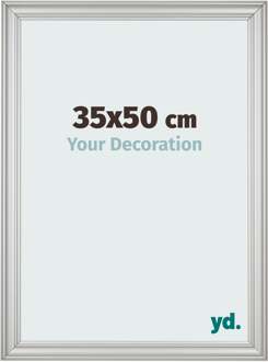 Fotolijst 35x50 cm - Zilver Mat - MDF - Lazio