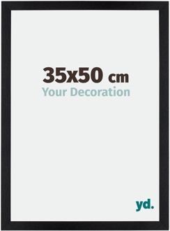 Fotolijst 35x50 cm - Zwart Mat - MDF - Mura