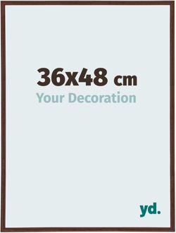 Fotolijst 36x48 cm - Bruin - Kunststof - Annecy