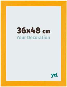 Fotolijst 36x48 cm - Geel - MDF - Mura