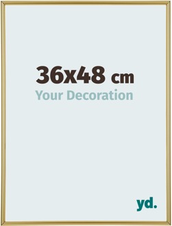 Fotolijst 36x48 cm - Goud - Kunststof - Annecy