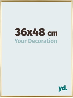 Fotolijst 36x48 cm - Goud - Kunststof - Evry