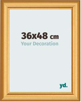 Fotolijst 36x48 cm - Goud Mat - MDF - Lazio