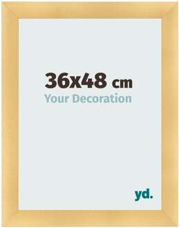 Fotolijst 36x48 cm - Goud Mat - MDF - Pisa