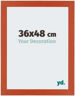Fotolijst 36x48 cm - Oranje - MDF - Mura