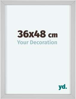 Fotolijst 36x48 cm - Wit - Aluminium - Virginia