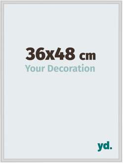 Fotolijst 36x48 cm - Zilver Mat - Aluminium - Miami