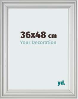 Fotolijst 36x48 cm - Zilver Mat - MDF - Lazio