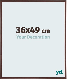 Fotolijst 36x49 cm - Bruin - Kunststof - Annecy
