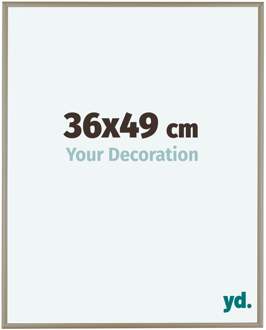 Fotolijst 36x49 cm - Champagne - Aluminium - Kent