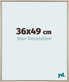 Fotolijst 36x49 cm - Champagne - Kunststof - Annecy