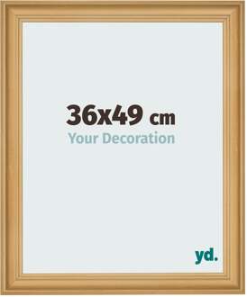 Fotolijst 36x49 cm - Dennen Houtnerf - MDF - Lazio