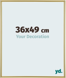 Fotolijst 36x49 cm - Goud - Kunststof - Annecy