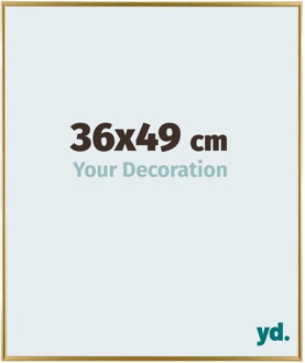 Fotolijst 36x49 cm - Goud - Kunststof - Evry