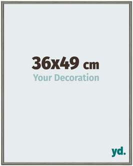 Fotolijst 36x49 cm - Mercury Structuur - Aluminium - New York