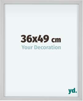 Fotolijst 36x49 cm - Wit - Aluminium - Virginia