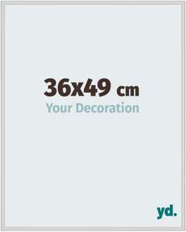 Fotolijst 36x49 cm - Zilver Mat - Aluminium - Miami