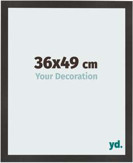 Fotolijst 36x49 cm - Zwart Mat - MDF - Bologna