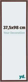 Fotolijst 37,5x98 cm - Bruin - Kunststof - Annecy - 37.5x98 cm