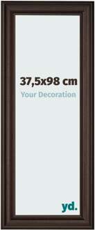 Fotolijst 37,5x98 cm - Eiken Donker - MDF - Lazio - 37.5x98 cm