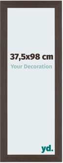 Fotolijst 37,5x98 cm - Eiken Donker - MDF - Mura - 37.5x98 cm