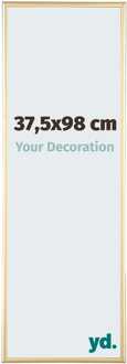 Fotolijst 37,5x98 cm - Goud - Aluminium - Kent - 37.5x98 cm