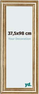 Fotolijst 37,5x98 cm - Goud Antiek - MDF - Lazio - 37.5x98 cm