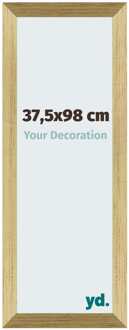 Fotolijst 37,5x98 cm - Goud Glans - MDF - Mura - 37.5x98 cm