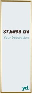 Fotolijst 37,5x98 cm - Goud - Kunststof - Evry - 37.5x98 cm