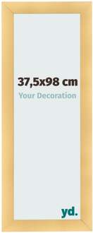 Fotolijst 37,5x98 cm - Goud Mat - MDF - Pisa - 37.5x98 cm