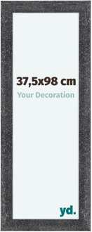 Fotolijst 37,5x98 cm - Grijs Geveegd - MDF - Como - 37.5x98 cm