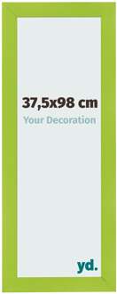 Fotolijst 37,5x98 cm - Groen - MDF - Pisa - 37.5x98 cm