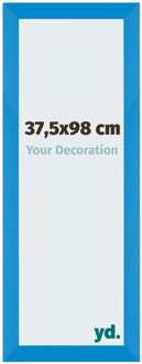 Fotolijst 37,5x98 cm - Helder Blauw - MDF - Mura - 37.5x98 cm