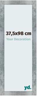 Fotolijst 37,5x98 cm - IJzer Geveegd - MDF - Mura - 37.5x98 cm