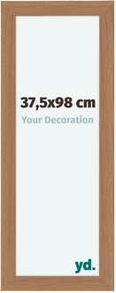 Fotolijst 37,5x98 cm - Noten- Hout - Licht - MDF - Como Notenhout Licht - 37.5x98 cm