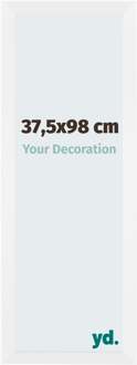 Fotolijst 37,5x98 cm - Wit Mat - MDF - Catania - 37.5x98 cm
