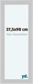 Fotolijst 37,5x98 cm - Wit Mat - MDF - Como - 37.5x98 cm