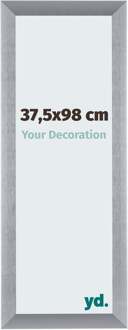 Fotolijst 37,5x98 cm - Zilver Geborsteld - Aluminium - Tucson - 37.5x98 cm