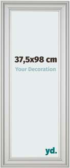 Fotolijst 37,5x98 cm - Zilver Mat - MDF - Lazio - 37.5x98 cm