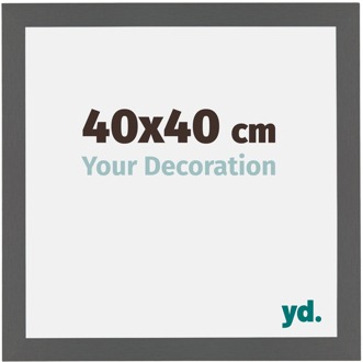 Fotolijst 40x40 cm - Antraciet - MDF - Mura